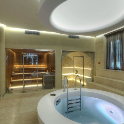 SPA centras "Moon River", Jūrmala. Interjero autorė: Zane Tetere-Šulce.