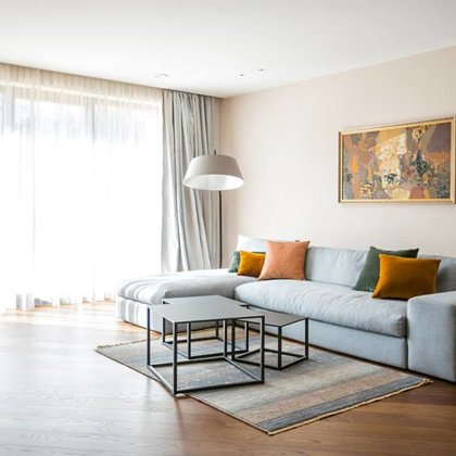 House (Radviliskis, LIthuania). Interior designer: Irmina Savickienė.