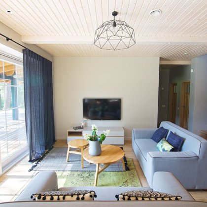 House (Siauliai, LIthuania). Interior designer: Irmina Savickienė.