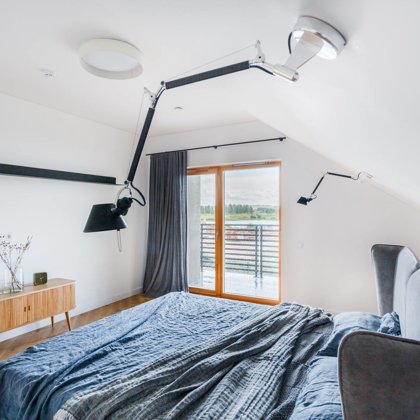 House (Siauliai, LIthuania). Interior designer: Irmina Savickienė.