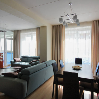 Flat (Siauliai, LIthuania). Interior designers: Antanas Ruminas, Irina Ruminienė