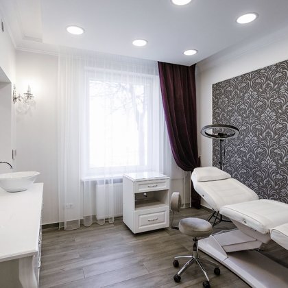 Beauty center (Siauliai, Lithuania). Interior designer: Agnė Petrylienė